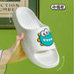Summer Ladies Sandals and Slippers Home Indoor Non-slip Bathroom Home Cute Couple Sandals and Slippers Beach Shoes
