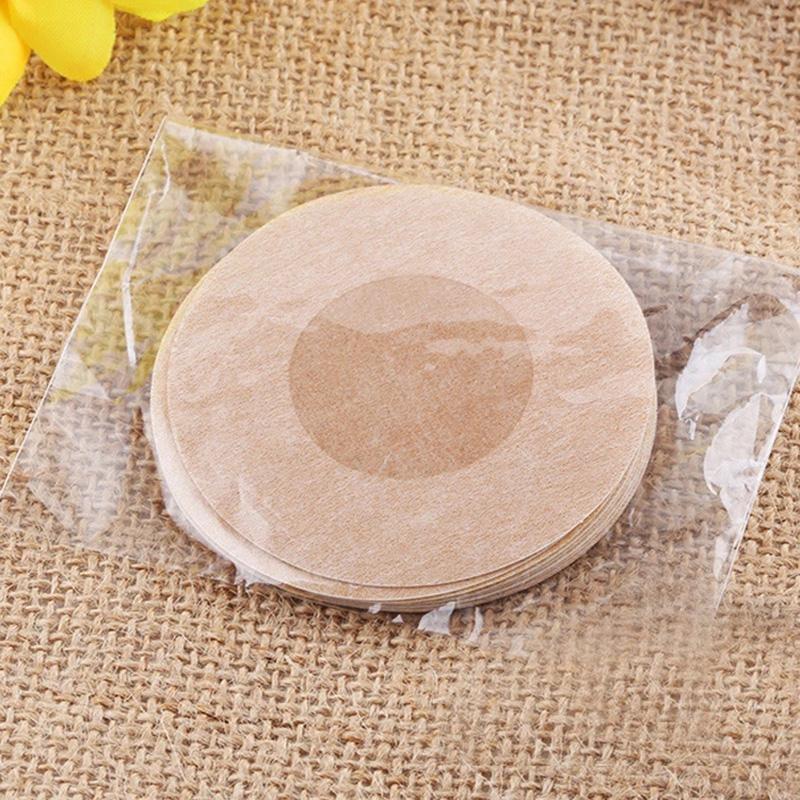 Ten Pairs Anti-bump Nipple Stickers Anti-glare Breast Pads Chest Stickers Breathable Swimming Waterproof Invisible Areola Stickers Push Up Bra Pads