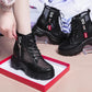 Super Light Platform Martin Boots All-match Martin Boots Summer Mesh Ankle Boots