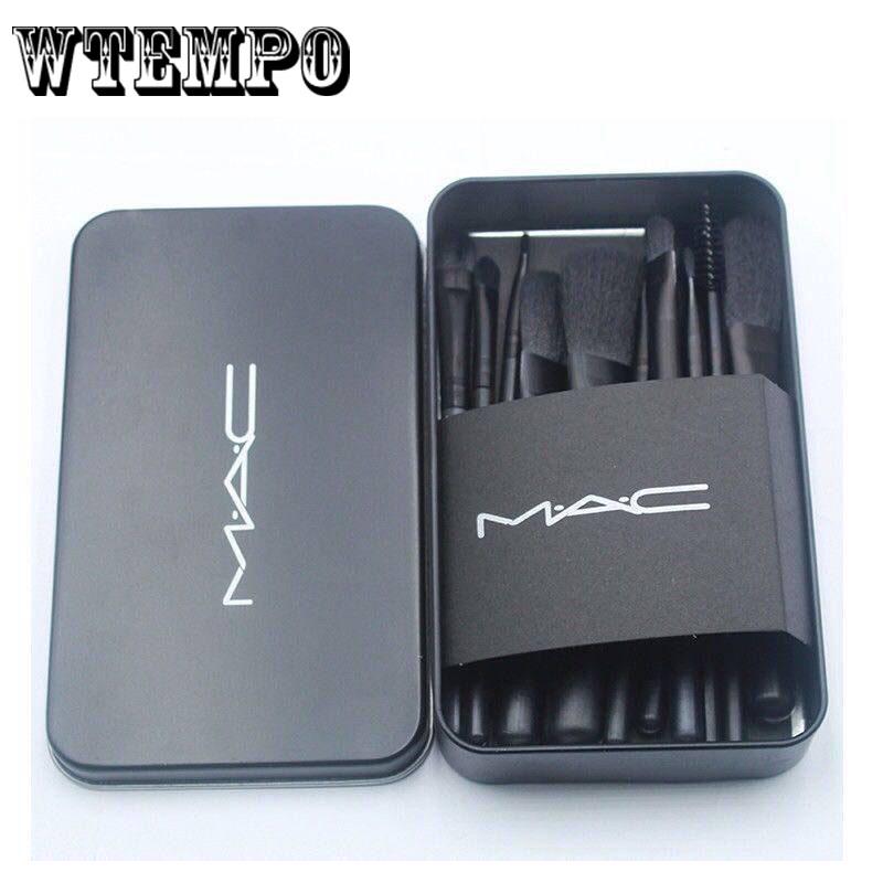 Women's Fashion Brushes Wooden Foundation Cosmetic Eyebrow Eyeshadow Brush Makeup Brush Sets Tools