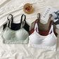 Two-piece Sports Beauty Back Tube Top No Steel Ring Camisole Gathered Anti-shrinking Wrap Chest Can Be Worn Outside Women's Underwear Bra