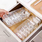 8 Grid Data Cable Storage Box Mobile Phone Charging Cable Charger Compartment Finishing Box Desktop Transparent Storage Box Anti-dust Box