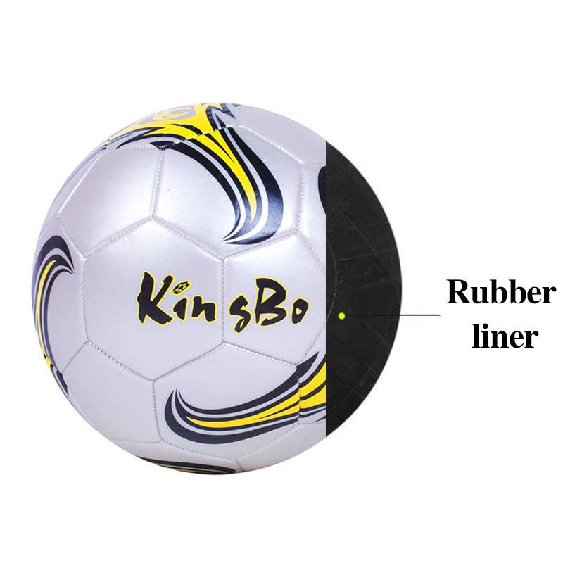 KinsBo Soccer Ball Training and Competition Football PU Soft Leather Soccer Wear-resistant Soccer Size 5