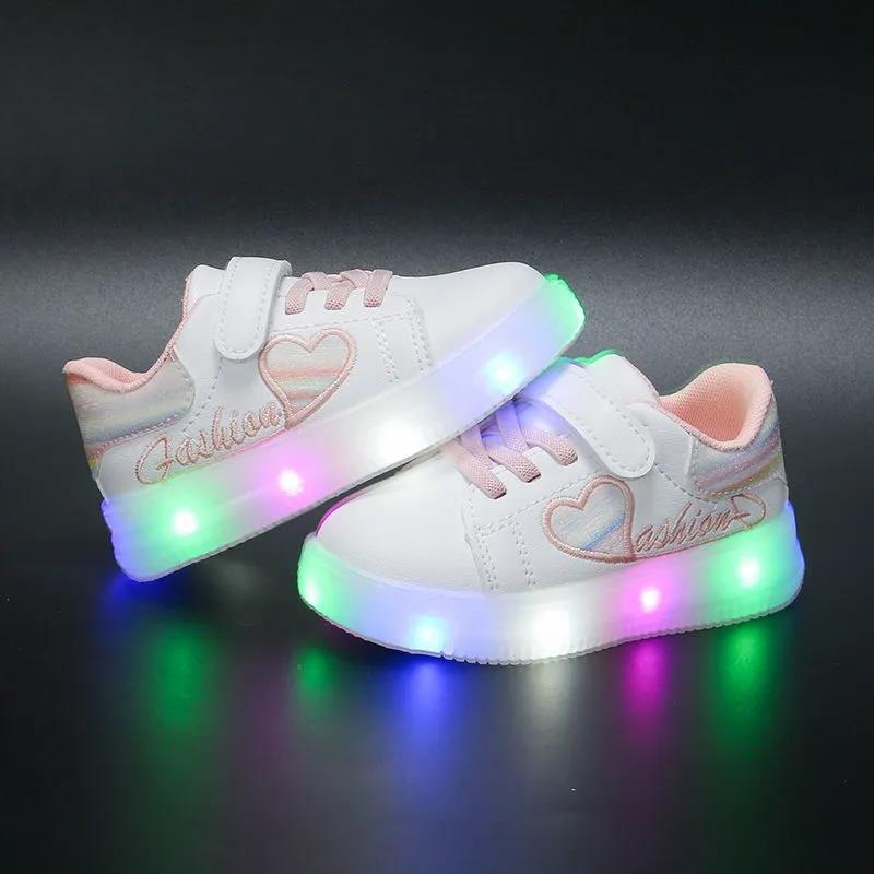 Spring and Autumn Small White Shoes, Board Shoes, Boys' Single Shoes, Girls' Toddlers, Non Slip and Wear-resistant Soft Soled Velcro, Versatile