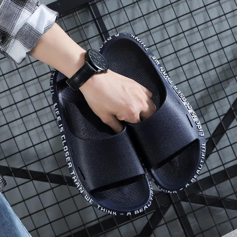 Summer Slippers Men and Women Wear Non-slip Indoor Couple Slippers
