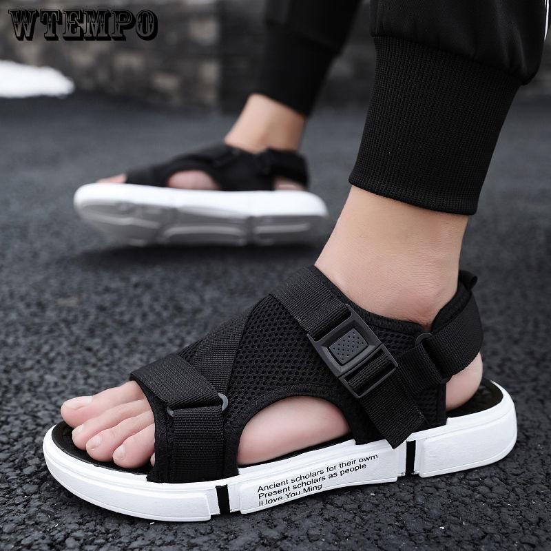 Summer Sandals Men's Non-slip Beach Shoes Personality Outer Wear Dual-use Slippers Casual Breathable Sandals