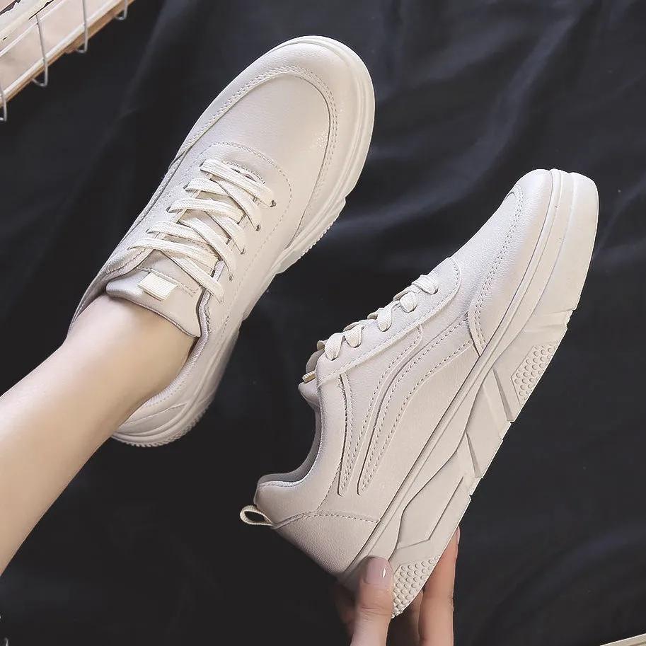 Sneakers Women Sports Shoes Fleece Warm Winter Cotton Shoes Light Running Shoes Lace Up Non Slip Casual Women Shoes