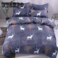 WTEMPO Brand Soft Quilt Duvet Cover Bedding Set Bed Linen Double Queen Size Bedclothes