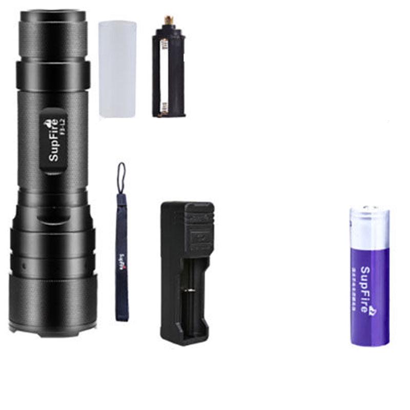 Rechargeable T6 Flashlight Waterproof LED Flash Light Hand Torch Lamp Lantern 18650
