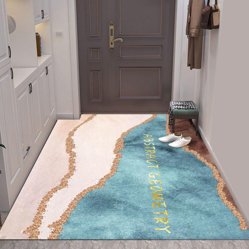 Living Room Door Mat High-end Non-slip Entry Mat Simple Carpet for Bedroom Study