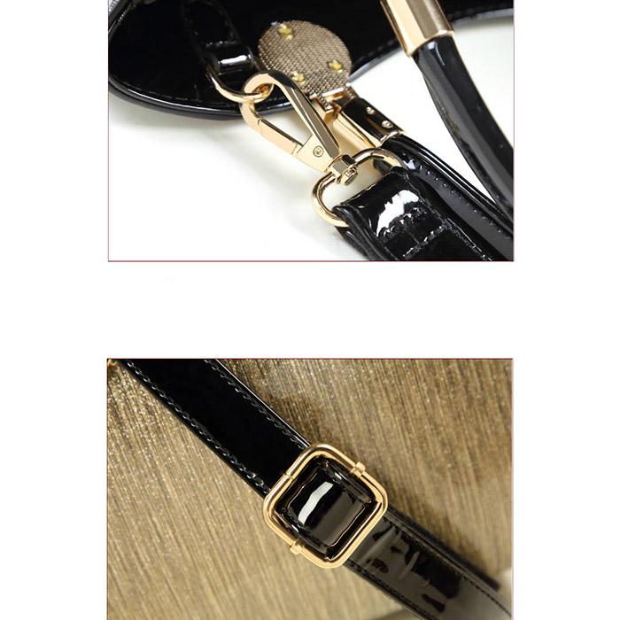 Woman Big Casual Tote Luxury Patent Leather Bags Womens Designer Handbag Shoulder Messenger Bag