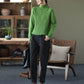 Plus Velvet Twill Cotton Harem Pants New Thick Casual Pants Elastic Waist Winter Warm Women's Trousers