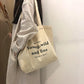 Women Canvas Bags Travel Casual Large Daily Shoulder Tote Shopper Handbag Simple Hobo Bags 1Pcs