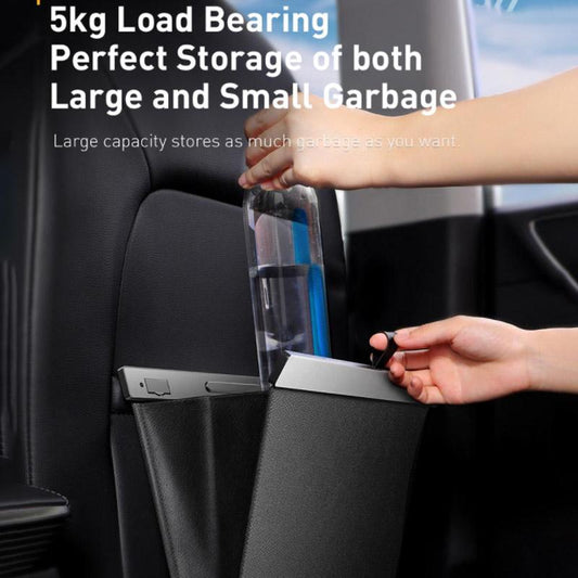 Car Trash Can Car Interior Rear Car Trash Pocket Storage Bag Car Auxiliary Supplies Large Space Car Trash Bag