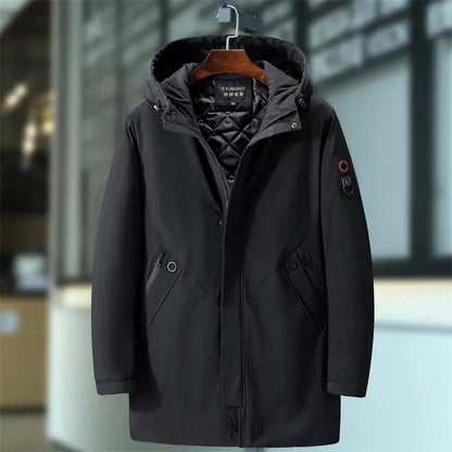 Plus Size Winter Jacket for Men 11XL Oversized Warm Parkas Coat Hooded Windbreaker Down Jackets