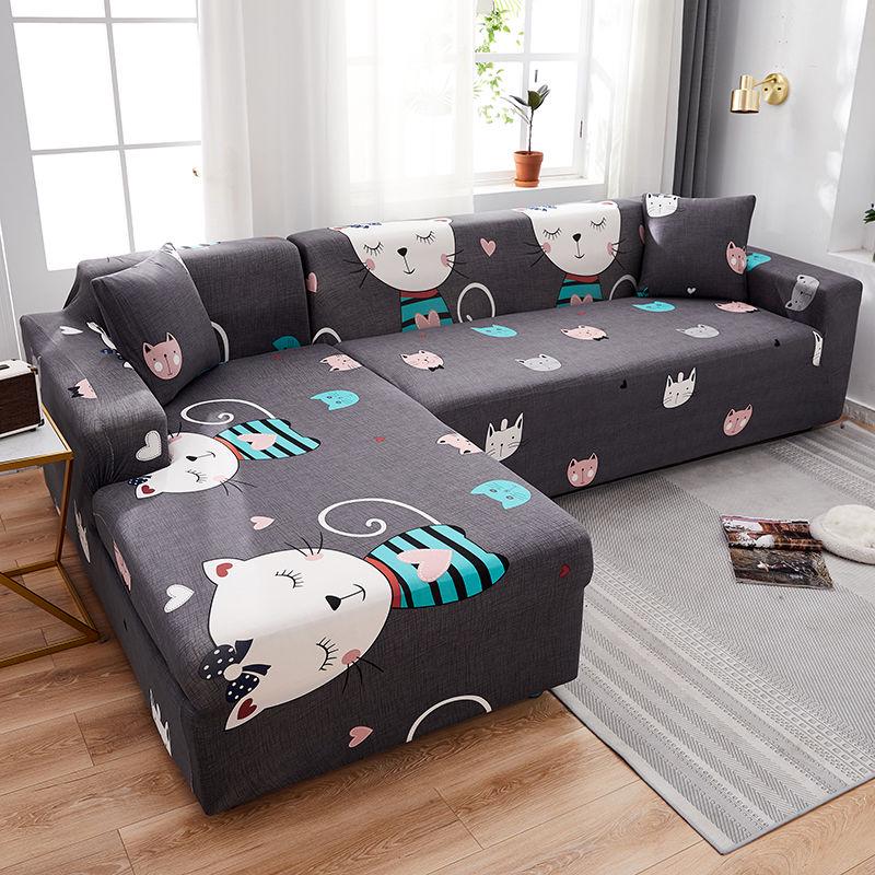 Modern Minimalist Sofa Cover Dustproof Non-slip Protective Cloth Replacement Home Decoration Stretch Sofa Cushion Cover Sofa Cover