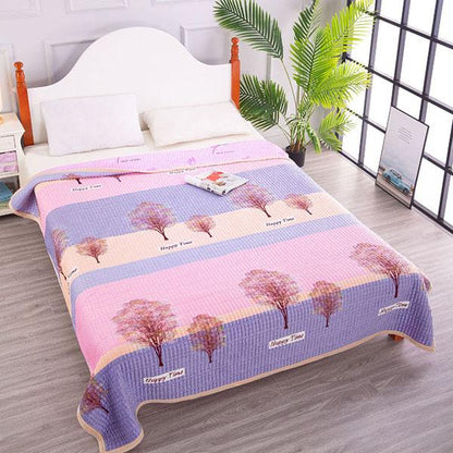 Non-slip Thick Blanket Crystal Velvet Double-sided Fleece Blanket Twin Queen King Size