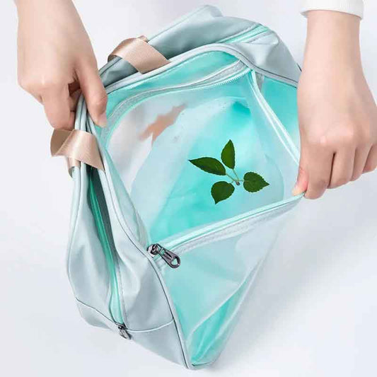 Dry and Wet Separation Wash Cosmetic Bag Simple and Convenient Easy To Carry Beach Waterproof Bag