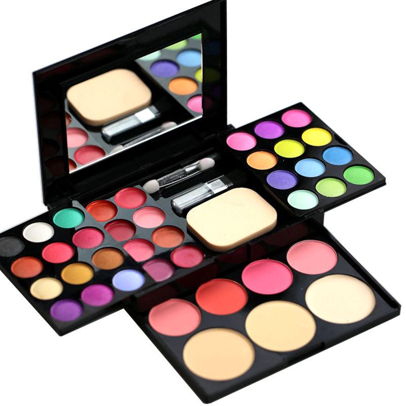 Eyeshadow Palette Desert Rose Glitter Waterproof and Sweatproof Earth Color Set Pearly Eyeshadow