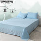 Bedding Sheets Comfortable Pure Color Washed Cotton Bed Linen Three-piece Double Bed Single Pillowcase Skin-friendly Bedding