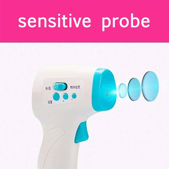 Forehead Non Contact Infrared Baby Thermometer LCD Body Temperature Fever Digital IR Gun Baby Adult