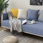 Solid color Sectional Couch Covers Sofa Towel Elegant Linen Cotton Sofa Covers Living Room Slipcover
