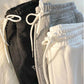 Love Breasted High-waist Sports Casual Straight-leg Pants Female Summer Thin Section Was Thin Loose Wild Guard Pants Female Ins Tide