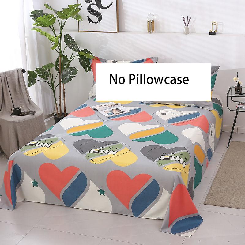 Household Skin-friendly Washed Cotton Female Beding Student Dormitory Bed Linen
