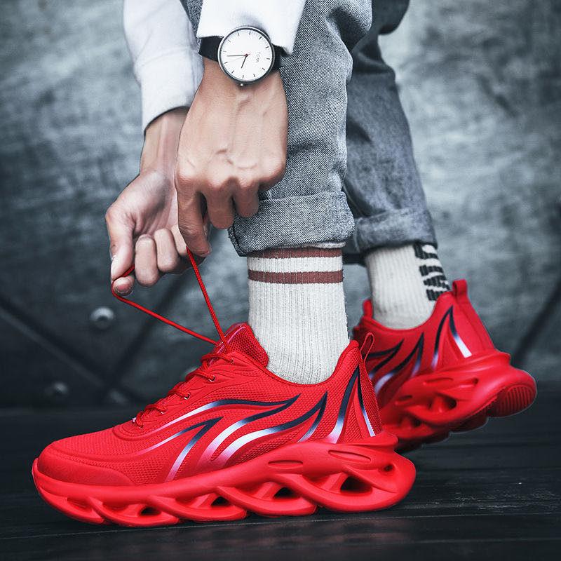 Men's Shoes Summer Blade Shoes Men's Korean Version Men's Breathable All-match Increase Sports Casual Shoes