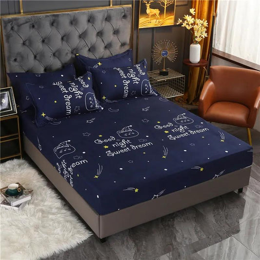 One Piece Non-Fade Anti-Slip Fitting Simmons Mattress Protector Single Double Cover