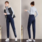 High-waisted Plus Velvet Padded Sports Pants Women's Loose Autumn and Winter Casual Pants Lamb Velvet Outer Wear Trousers Warm Cotton Trousers