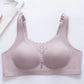 Thin Underwear Women’s Anti-sagging Side Anti-glare Beautiful Back Bra No Steel Ring Gather Thin Underwear Light and Thin