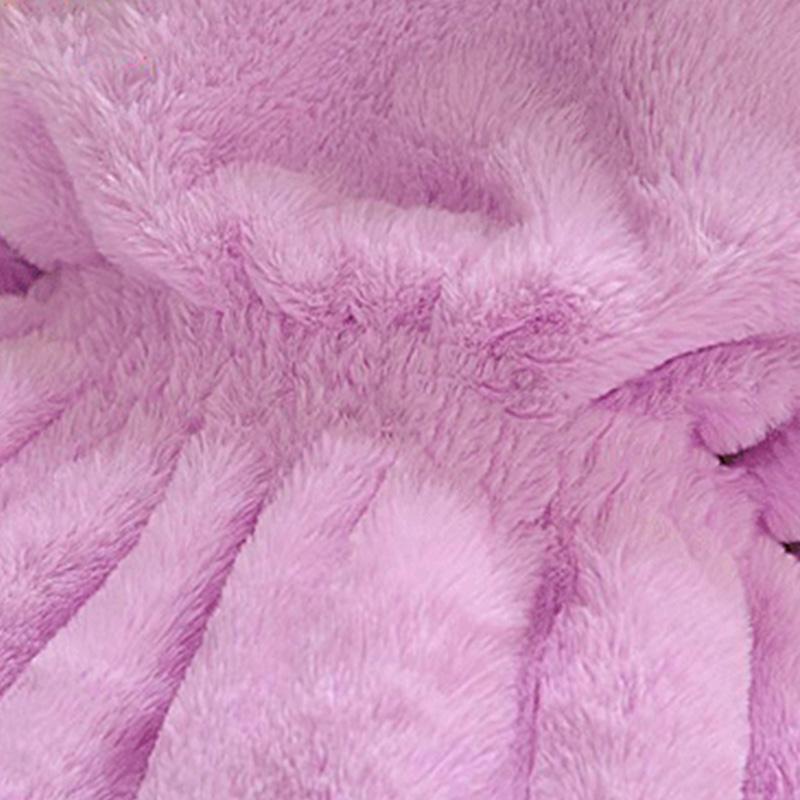 Girls' Winter Padded Wool Sweater Jacket Children's Fur Collar Cotton-padded Jackets Girl's Winter Fur Plus Velvet Padded Jacket