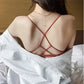 Over The Chest All Inclusive Bottoming Sexy Beautiful Back Wrapped Chest Non Steel Ring Anti Slip Sling Cross Style Fashion Hollow Out Bra