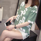 Large Size Women's Summer Loose and Slim Top Korean Style Comfortable Breathable T-shirt