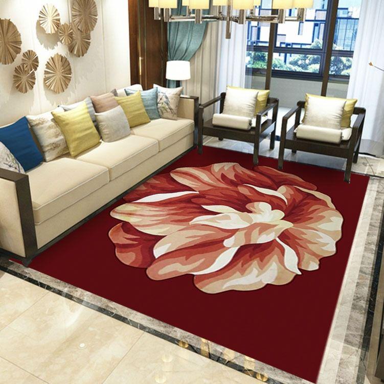 Chinese Style 3D Printing Carpets and Rugs Living Room Sofa Coffee Floor Mat Table Bedroom Carpet