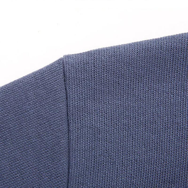 Plus Velvet Sweater Thick Half-high Collar Middle-aged Sweater Dad Wear Plus Fat To Increase Loose Top Warm Sweatshirts
