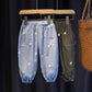 Children's Mosquito Pants Summer Boys and Girls Thin Loose Leggings Pants Small and Medium Baby Long Pants
