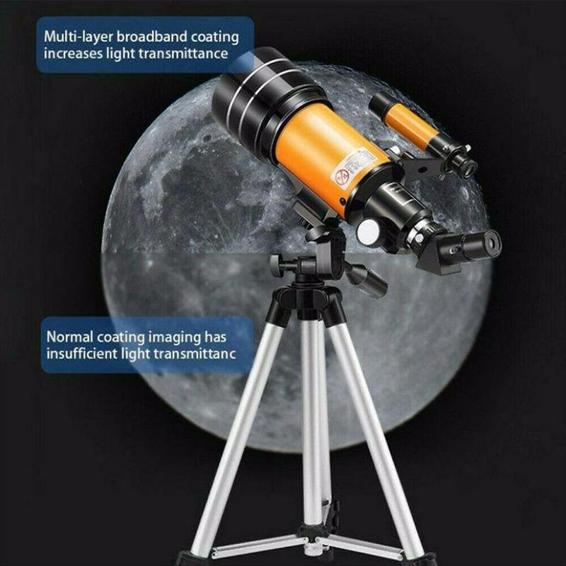 Astronomical Telescope Night Vision Space Star Moon HD High-power Imaging Telescope Supports Mobile Phone Photography