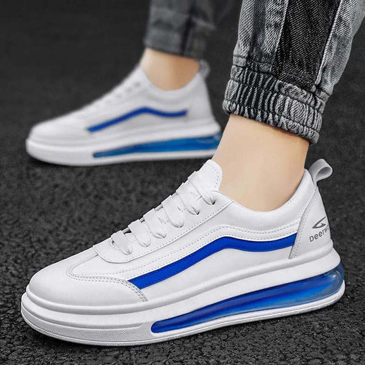 Summer Men's Sports Shoes Breathable Flat Shoes Shock Absorbing Running Men's Shoes Air Cushion Shoes Small White Shoes