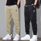 Youth Multi-pocket Overalls Loose Feet Tightened Sweatpants Sports Pants Men's Spring and Autumn Large Size Casual Trousers