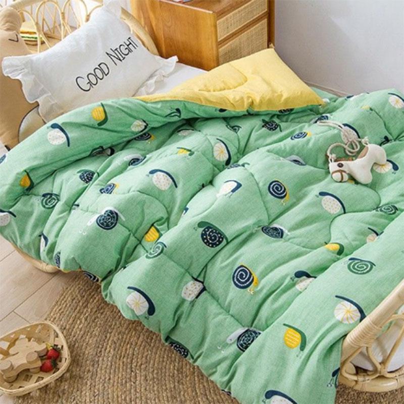 Cute Cartoon Pattern Children Are Washed Cotton Student Dormitory Spring and Autumn Are Thickened Winter Quilt Baby Nap Summer Cool Quilt Core