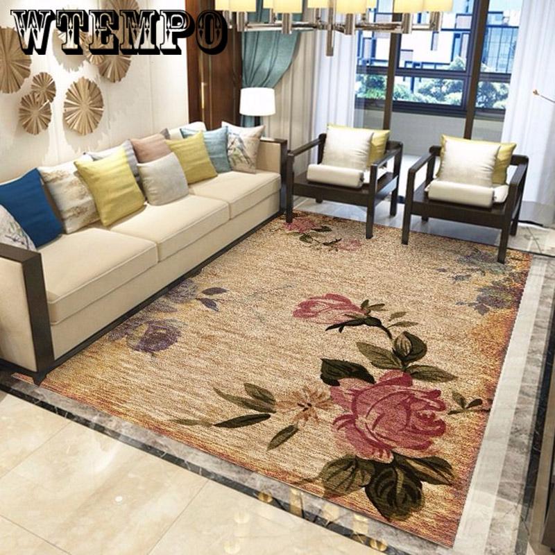 3D Carpet Living Room Carpet Coffee Table Mat Bedroom Carpet Home European Mat Mat Garden Wind