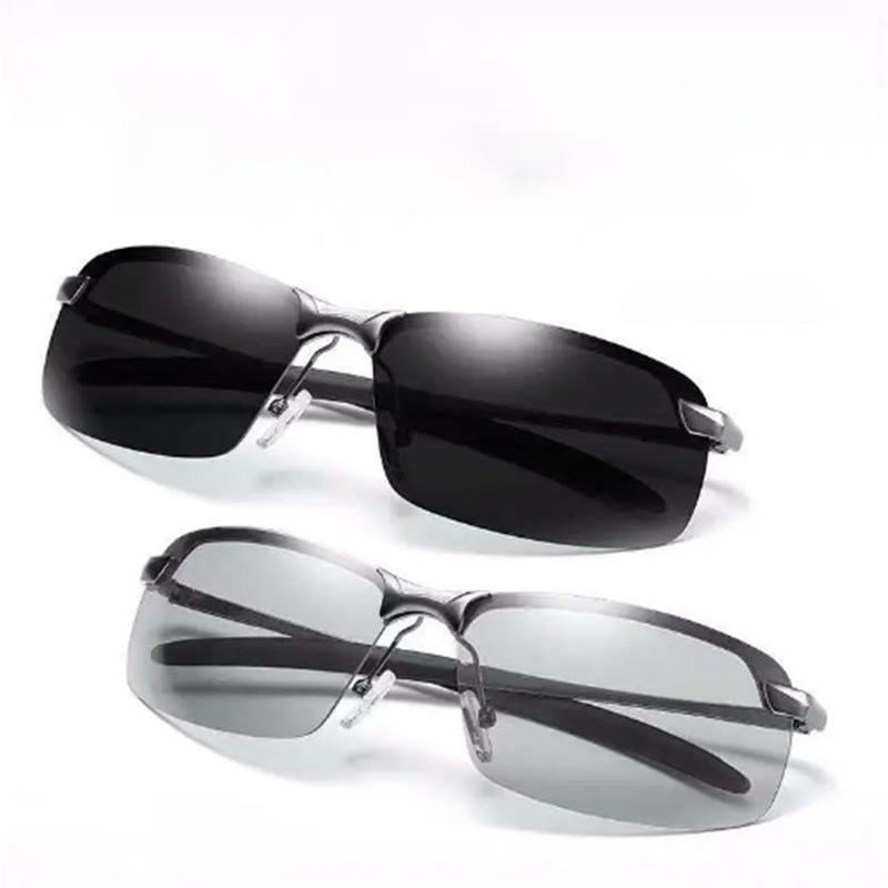 Sunglasses Men's UV Protection Polarized Light Big Face Round Face Small Face Cycling Mountaineering Travel Universal Sunglasses