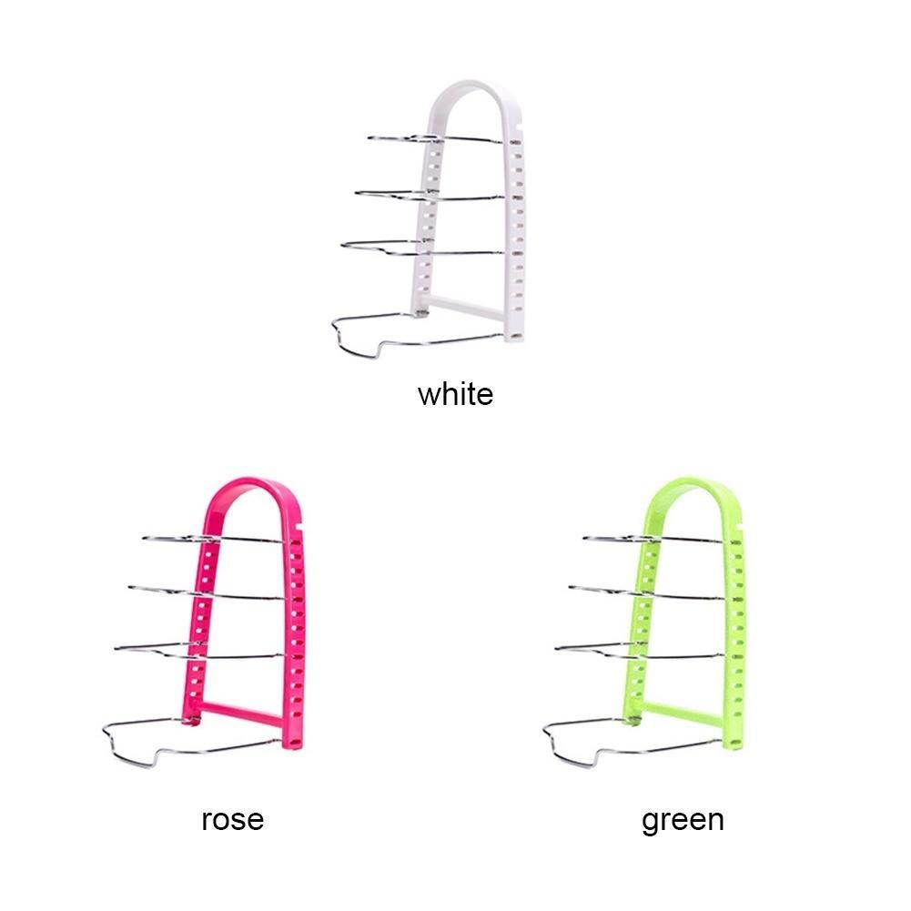 Pot Lid Rack Door Kitchen Storage Cover Holder Organizer Space Saver 4 Shelf