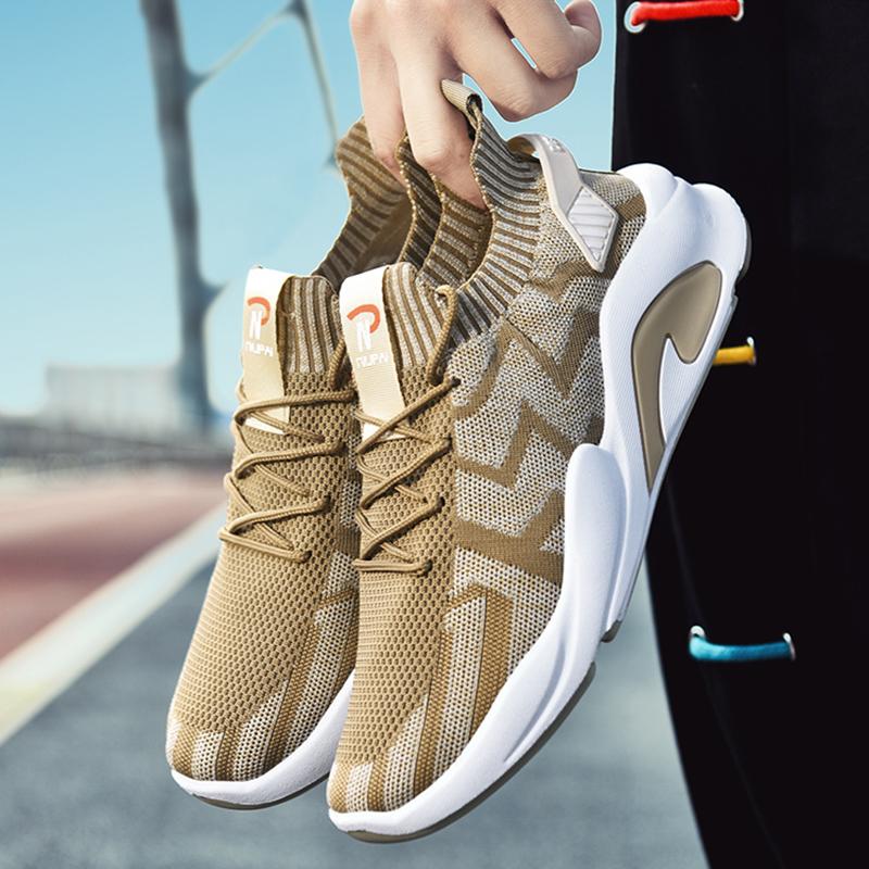 Spring and Summer Men's Shoes, Casual All-match Fashion Shoes, Breathable Student Shoes, Men's Mesh Low-top Sneakers