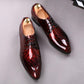 Increased lether shoes casual shoes business men's leather shoes pointed leather shoes Large size