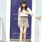 Autumn and Winter Sweater Women Loose Students V Trumpet Sleeve Pullover Ladies Bottoming Sweater