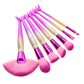 Maquiagem 7 PC Fish Tail Fish Scale Makeup Brush Suit Tools Foundation Makeup Brush  Make Up Kits