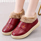 Cotton Shoes Women's Winter Plus Velvet Thick Cotton Shoes Pu Surface Waterproof and Ski-proof Ground Boots Thick Bottom